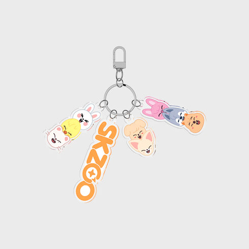 SKZOO X SLBS OFFICIAL MD - 01. SKZOO NFC THEME KEYRING HOLDER